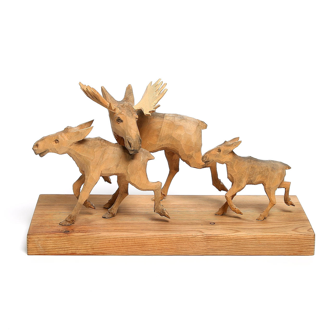 WERNER SJÖBERG. Skulptur, trä, monogramsignerad WS, 1968.