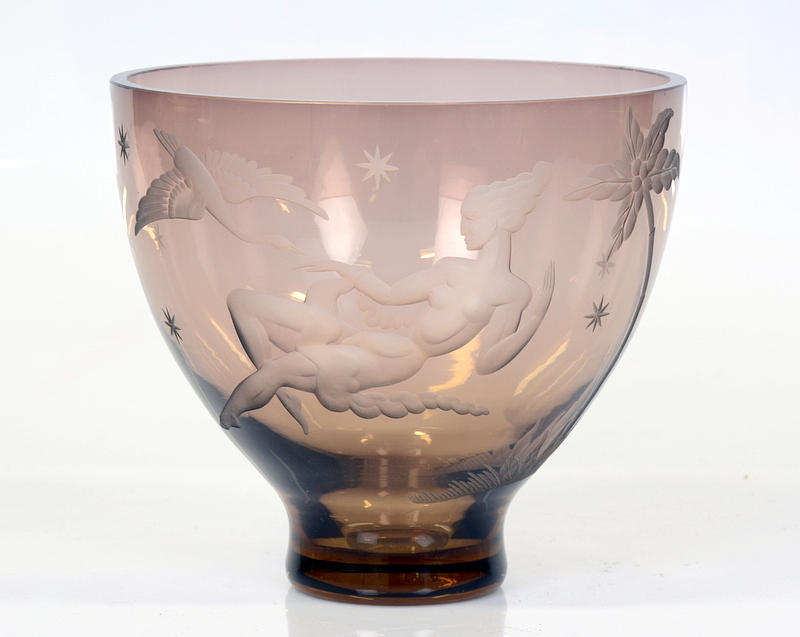 ERKKI KÄPPI. Kumela, skål, signerad, daterad.