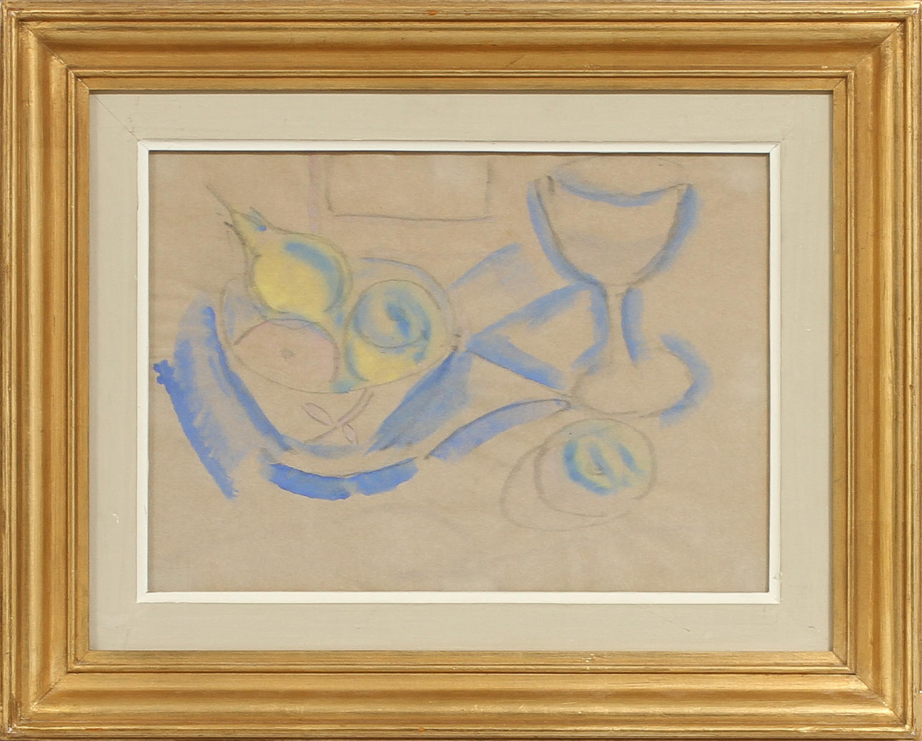 CELSO LAGAR. "Stilleben", akvarell.