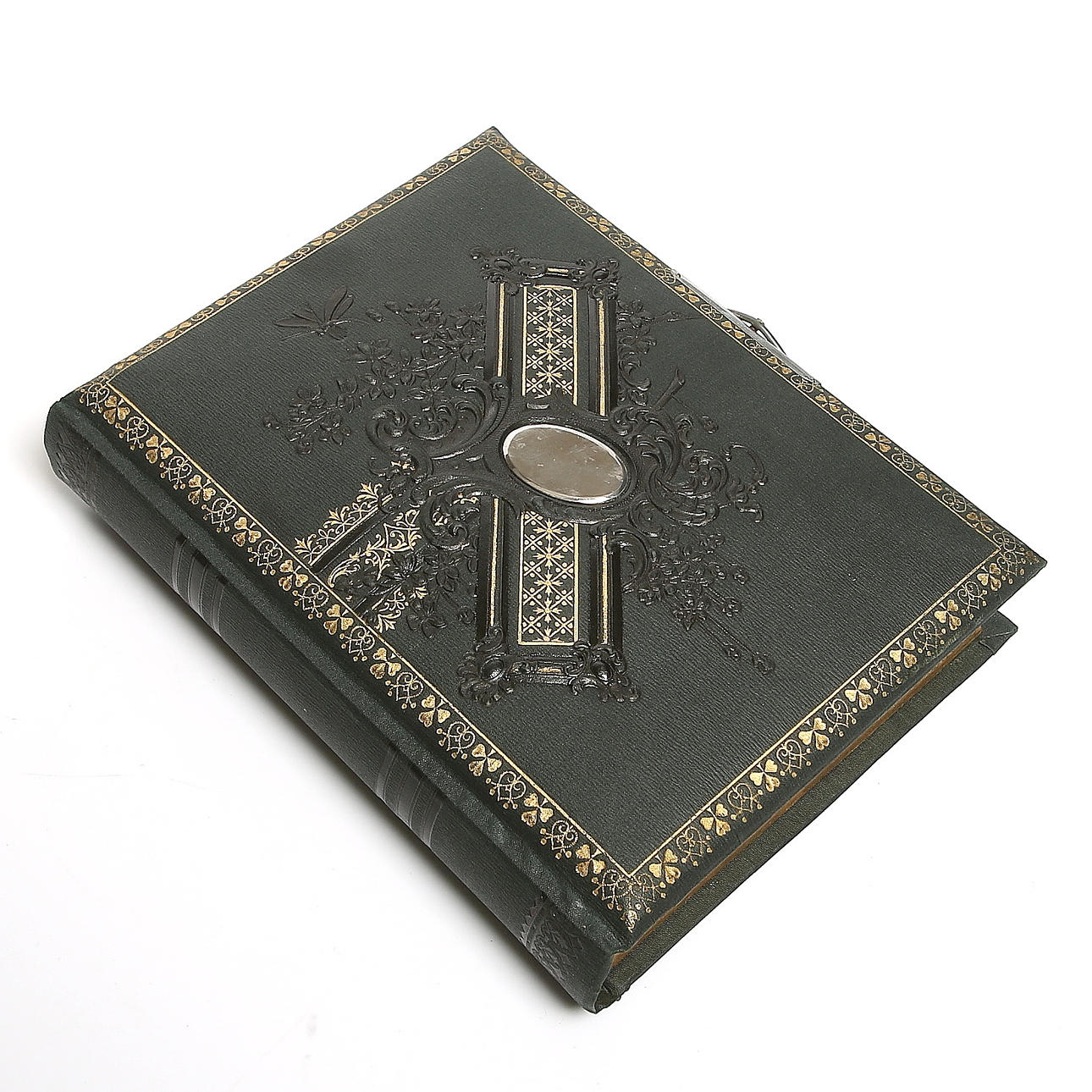 SPELDOSA I FORM AV FOTOALBUM, 1800-talets slut.