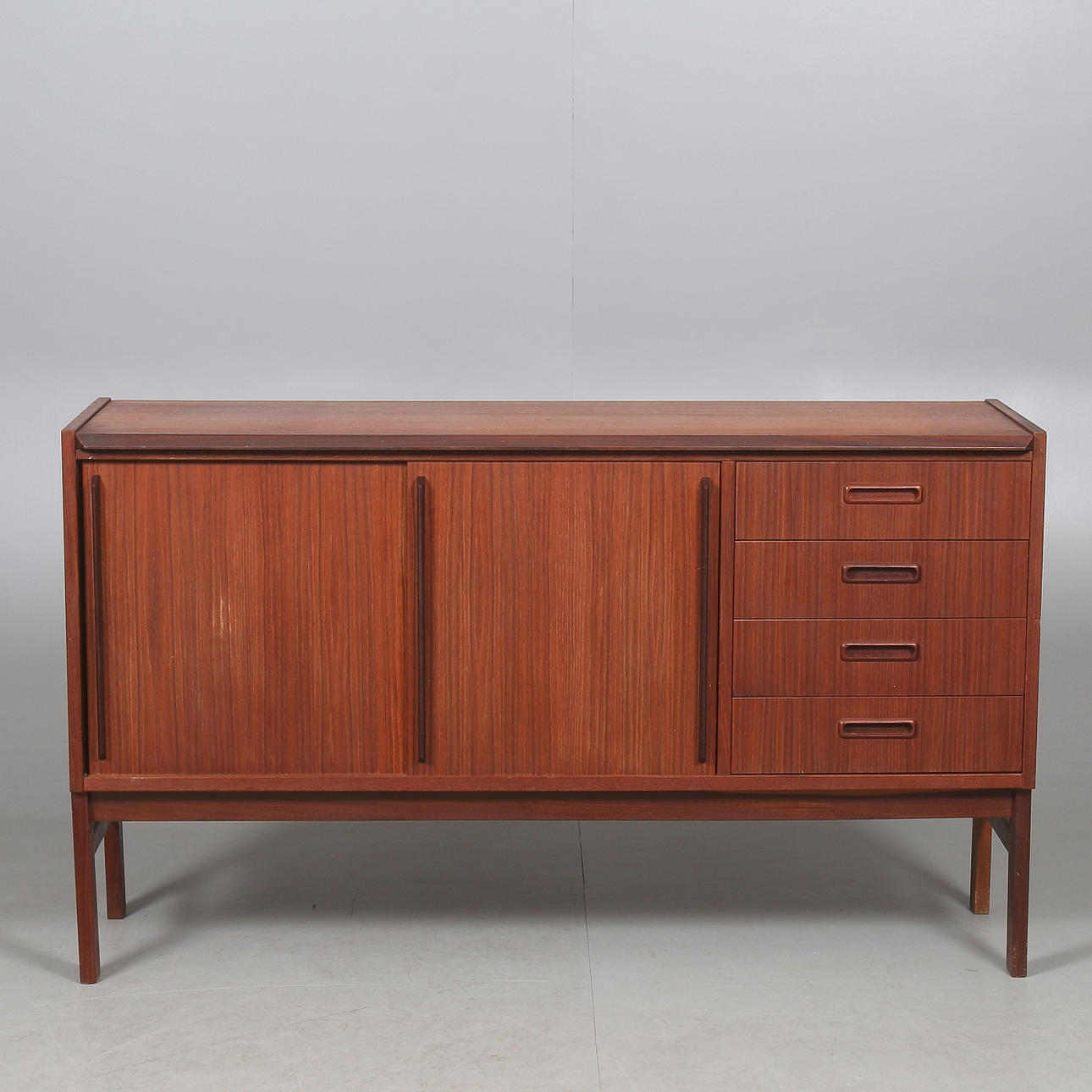 SIDEBOARD, teak, 1960/70s.