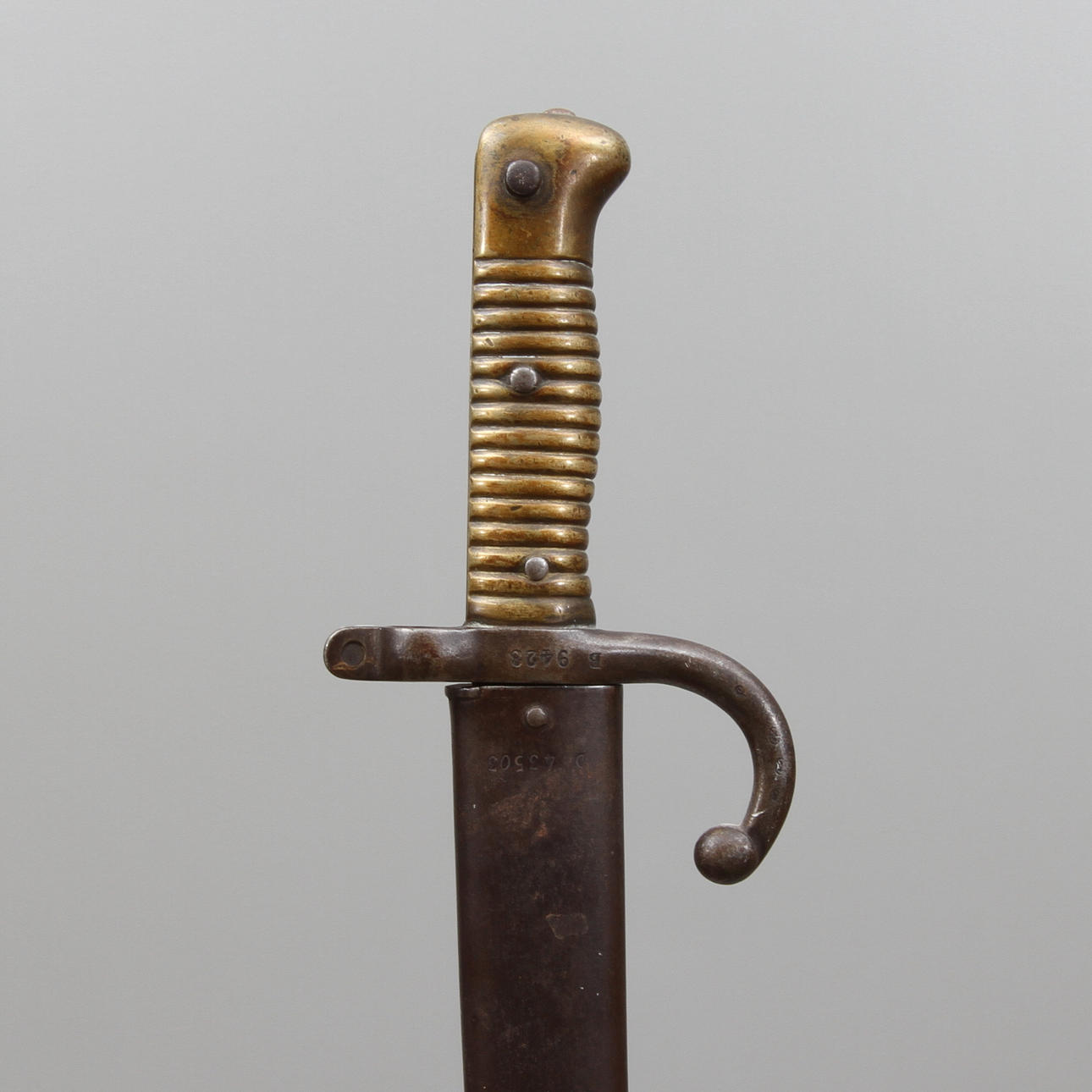 SABELBAJONETT, fransk, modell 1866.