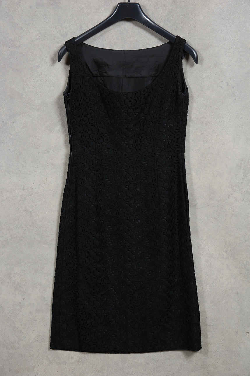 COCTAILKLÄNNING, spets, 1950-60-tal.