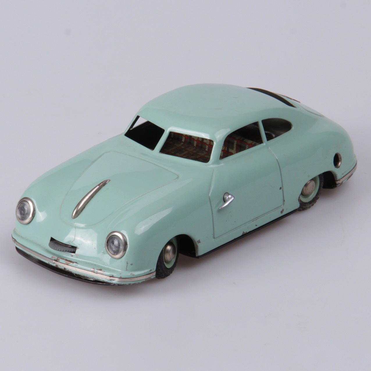 MODELLBIL, plåt, Prototyp Porsche Electric, JNF 1950-58, UW FP, Tyskland.