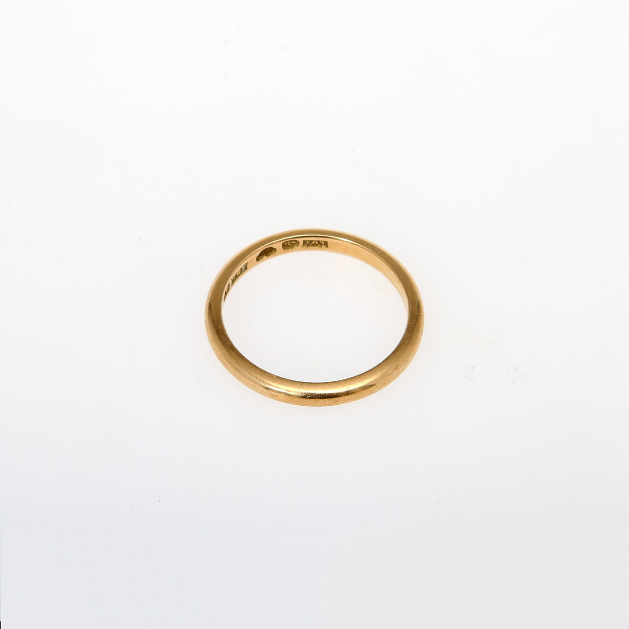 RING, 18K rödguld. Vikt ca 4,7g.