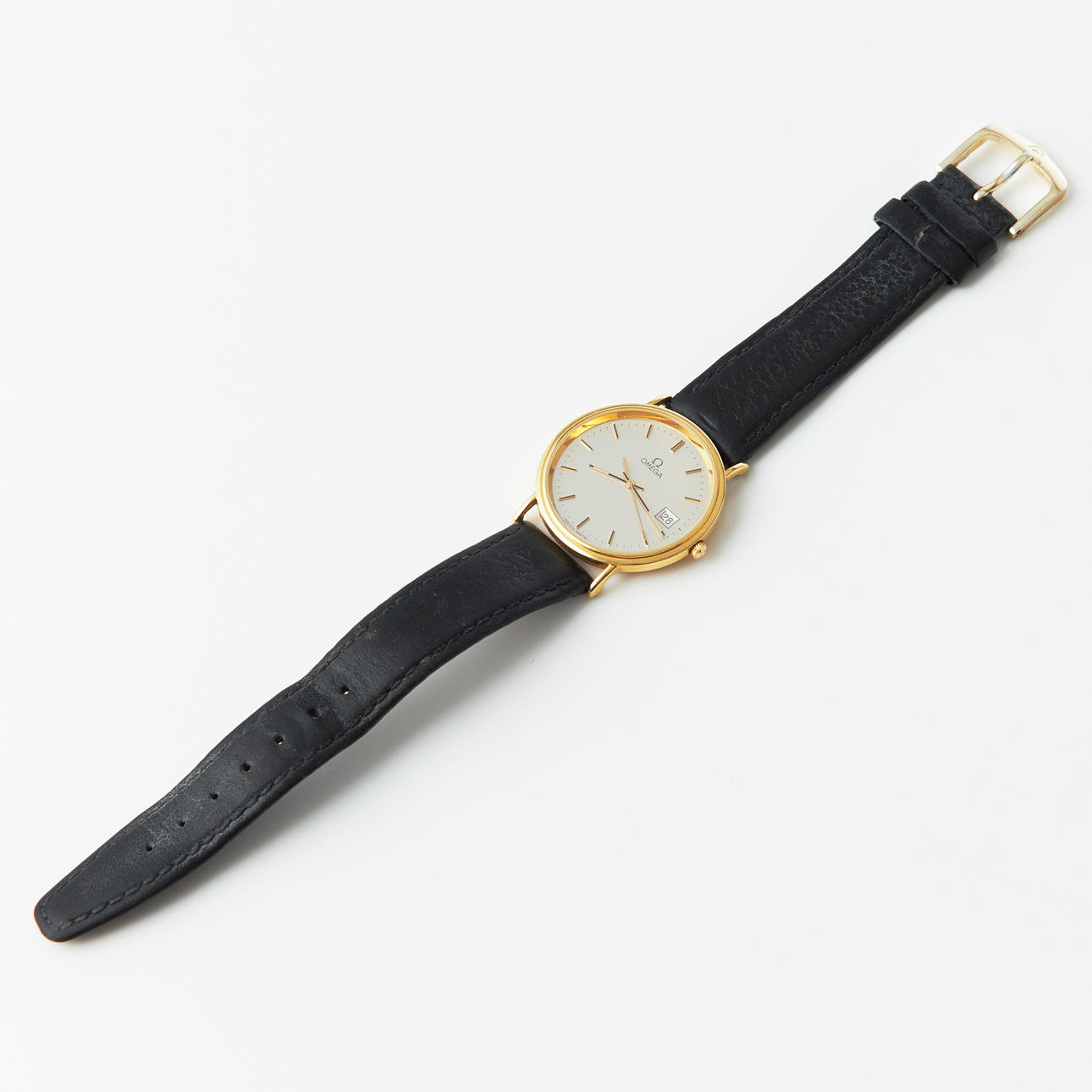 OMEGA, armbandsur, 18 k guld.