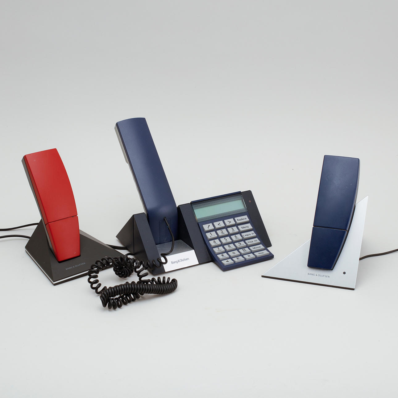 BANG & OLUFSEN, telefoner, 3 stk.
