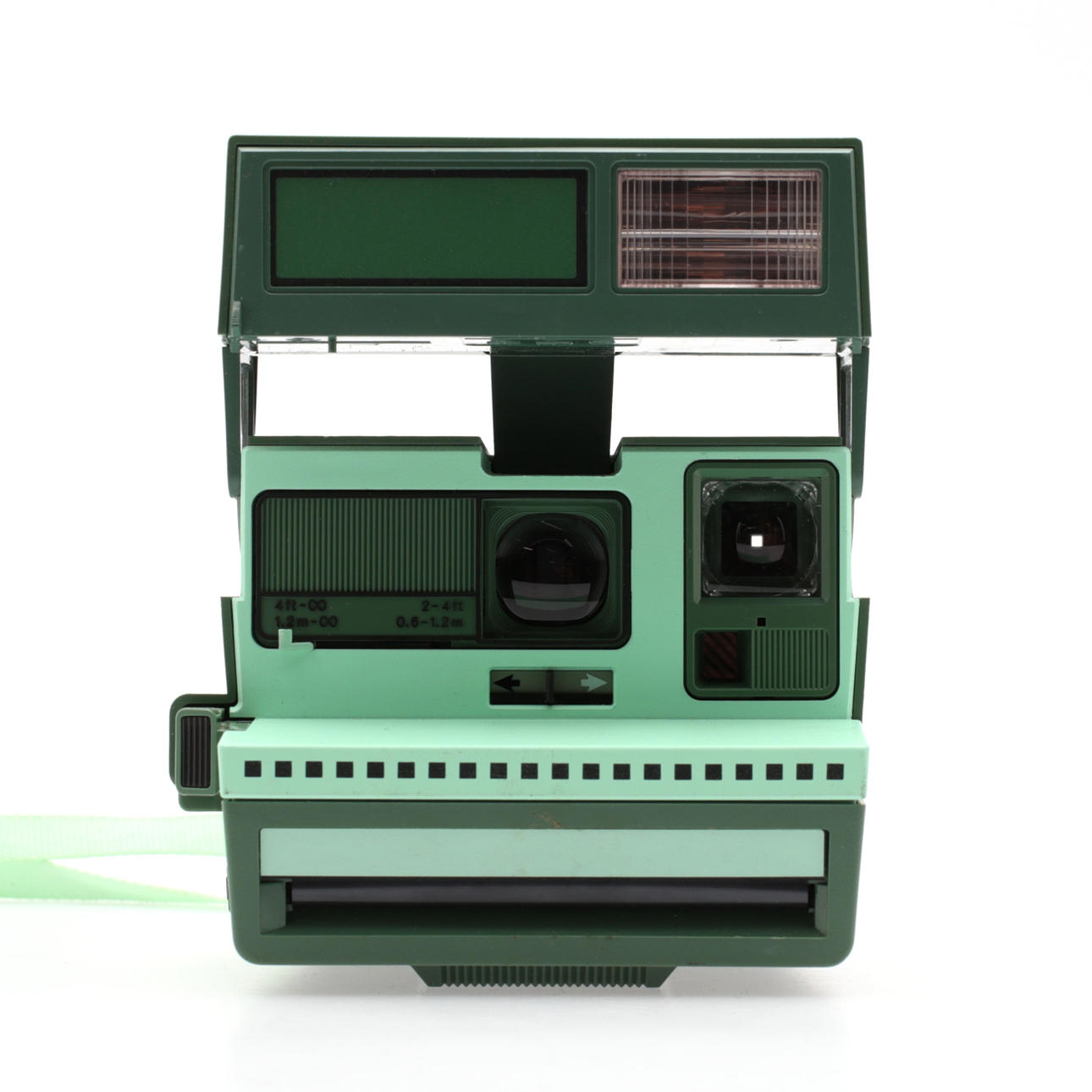 POLAROID CAMERA, "Party Green", 1980s.