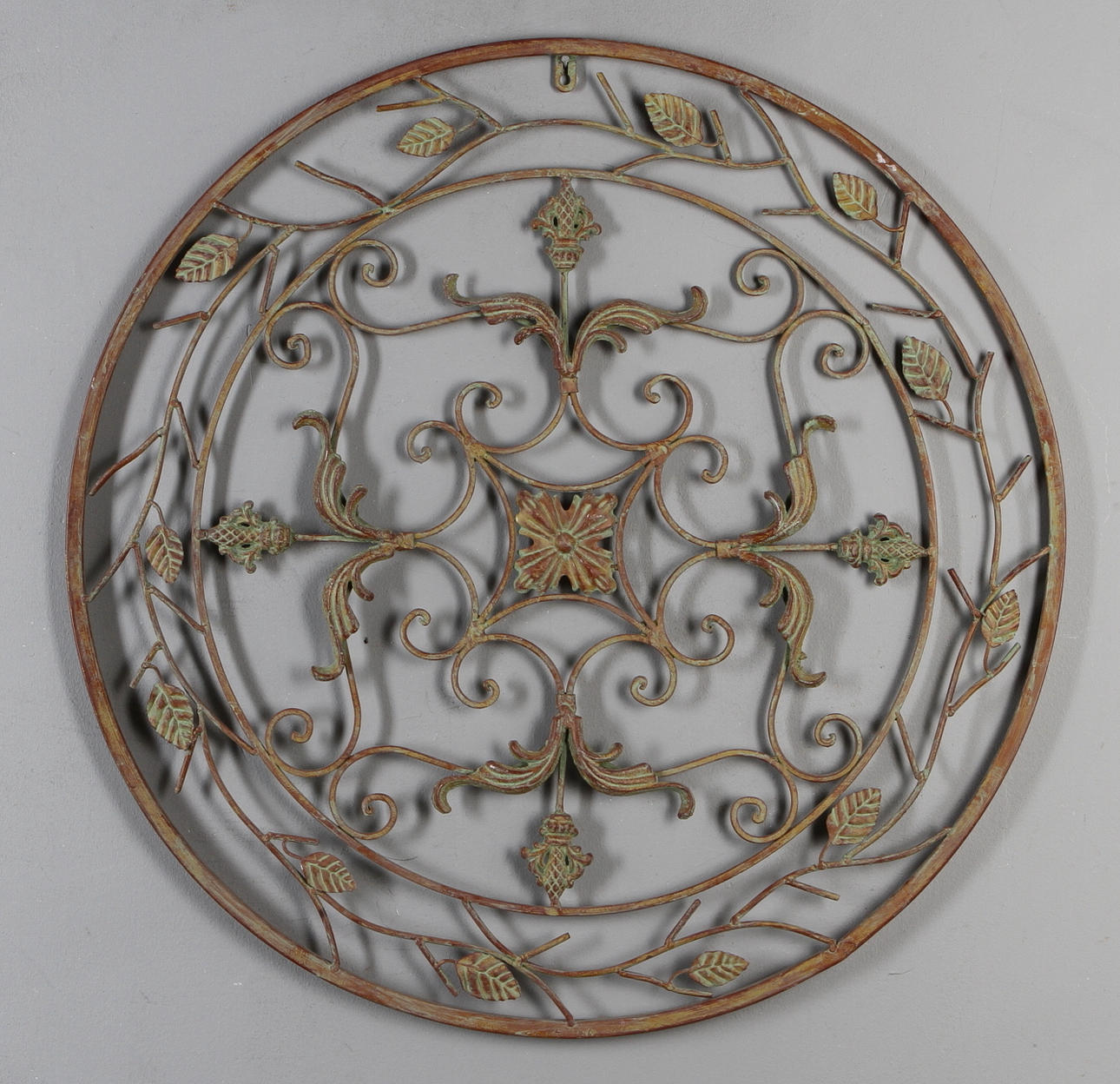 VÄGGDEKORATION, metall, 1900-tal.