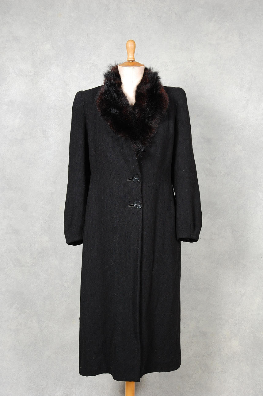 KAPPA, med pälskrage, 1930-tal.