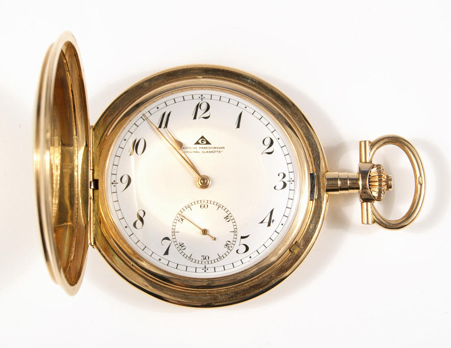 FICKUR, Glashütte Savonette, ca. 1930.