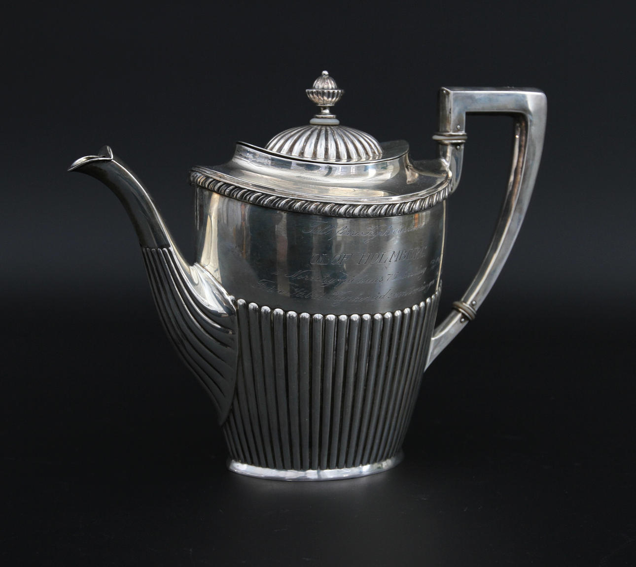 KAFFEKANNA, silver, 1917.