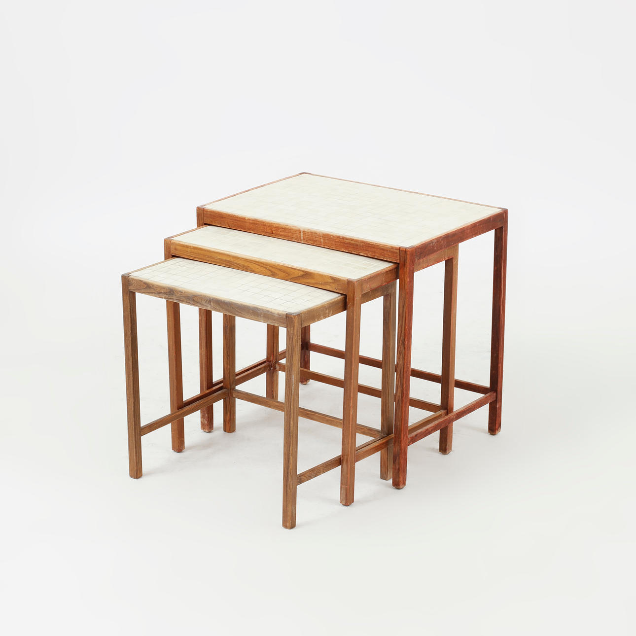 OTTO SCHULZ. Set table, 3 parts, Boet.
