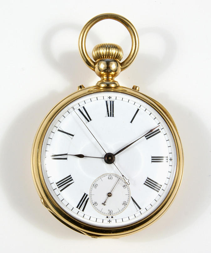 POCKET WATCH, DSC, approx. 1870.