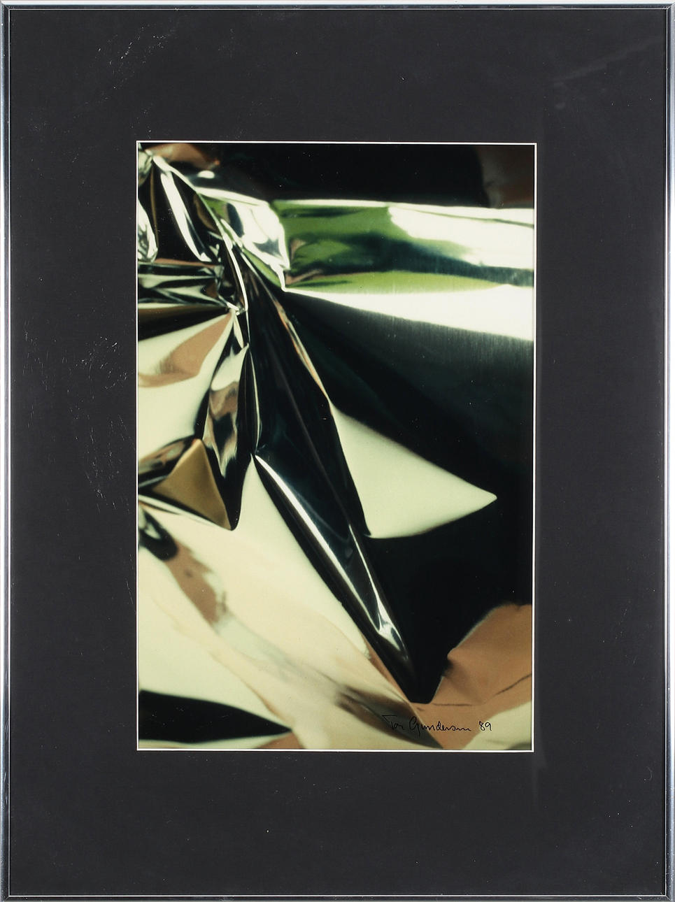 TOR GUNDERSEN. Photomontage, signed and dated -92.