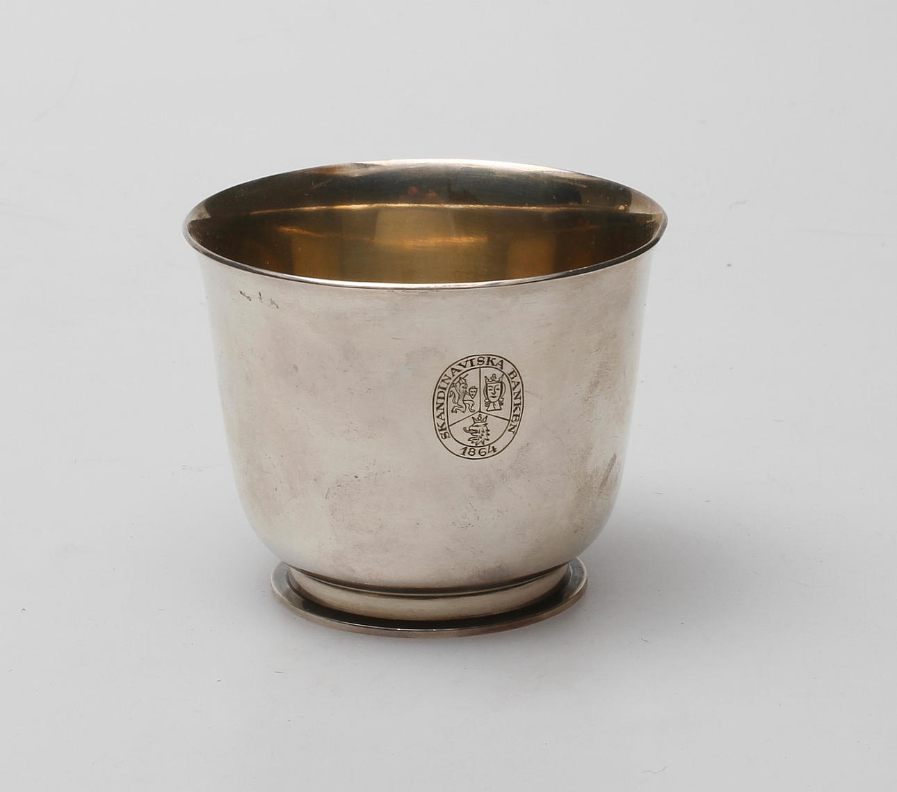 VAS, sterlingsilver, Borgila, Stockholm 1956, vikt ca. 176,8 gram.