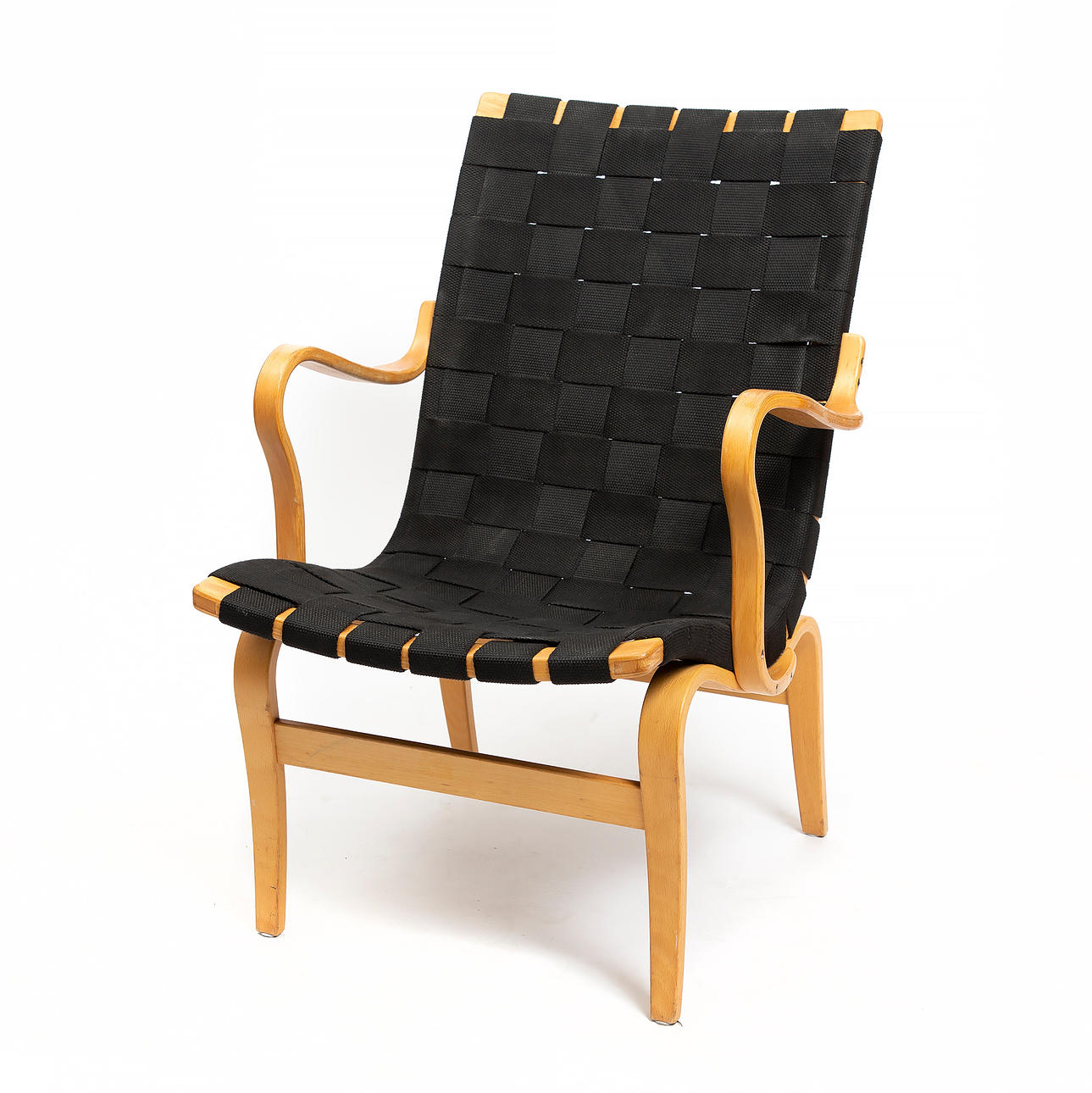 BRUNO MATHSSON. "Eva", lænestol, Dux.