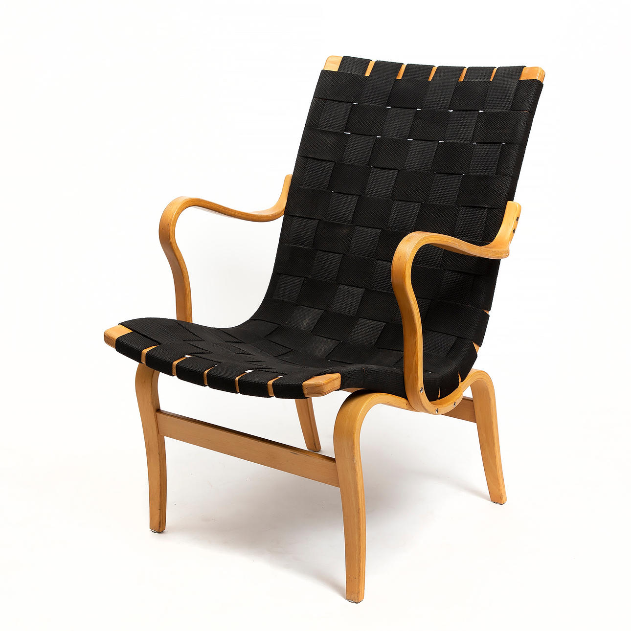 BRUNO MATHSSON. "Eva", sillón, Dux.