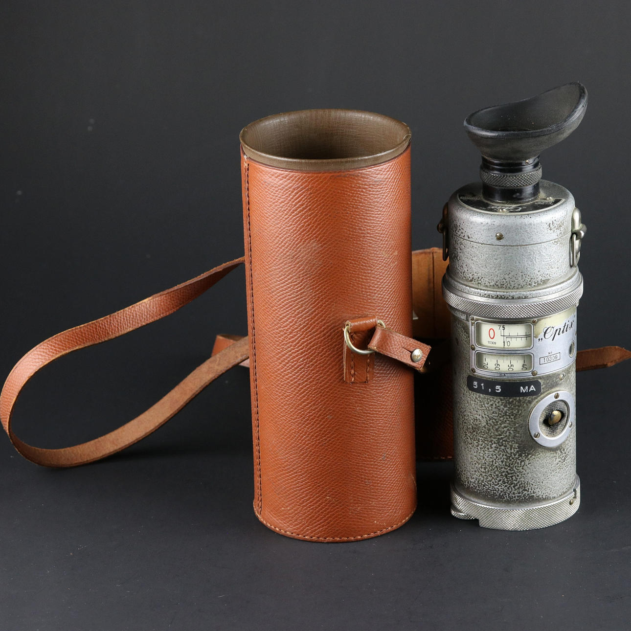 PYROMETER, "Optix" Pyro-Werk Hannover, Instr.nr 10309, 1900s.