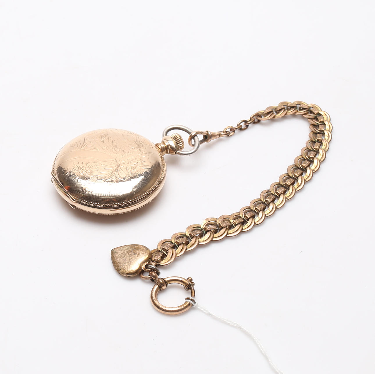 POCKET WATCH, savonette, Hamilton Watch Co.