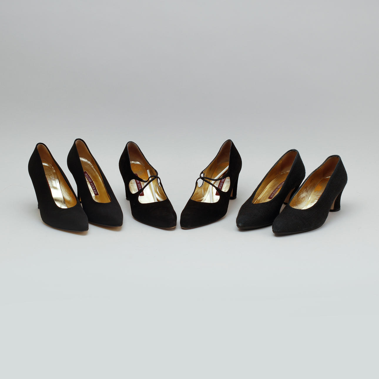 SHOES, 3 pairs, Walter Steiger, 37.5.