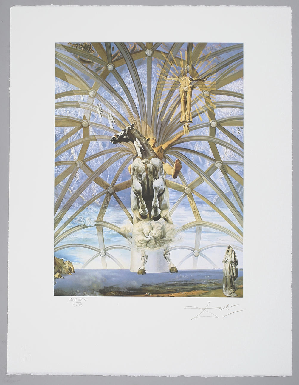 SALVADOR DALI (1904-1989). Santiago El Grande.