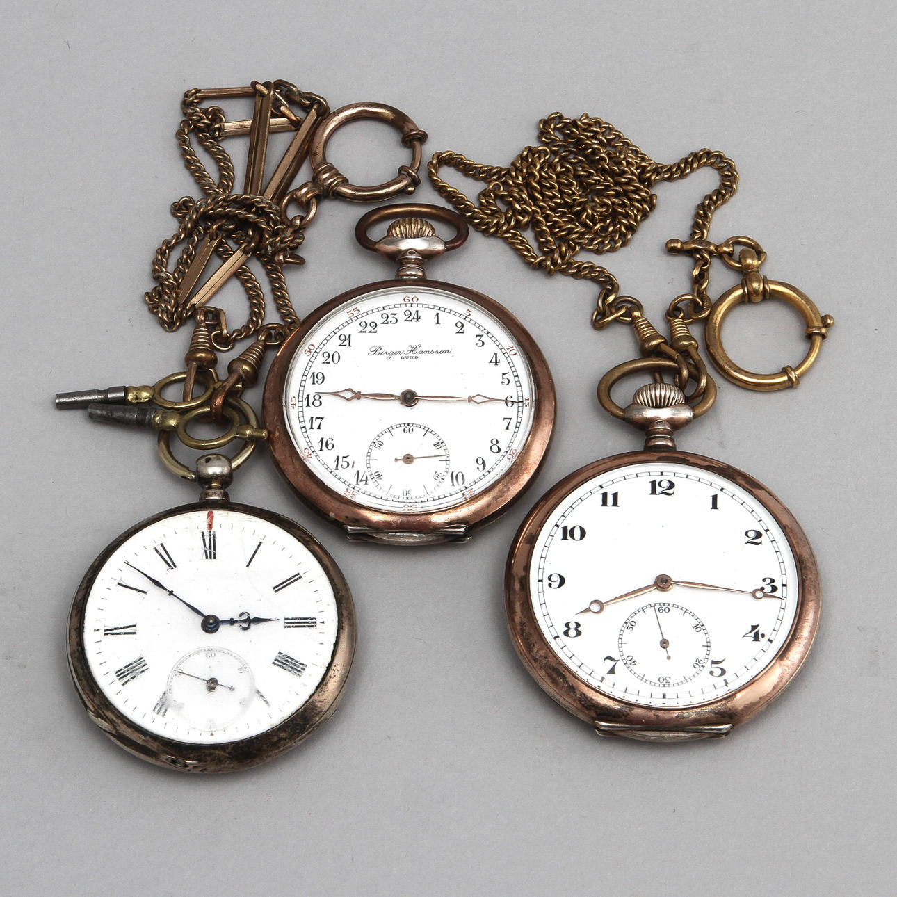 FICKUR, 3 delar, silver.