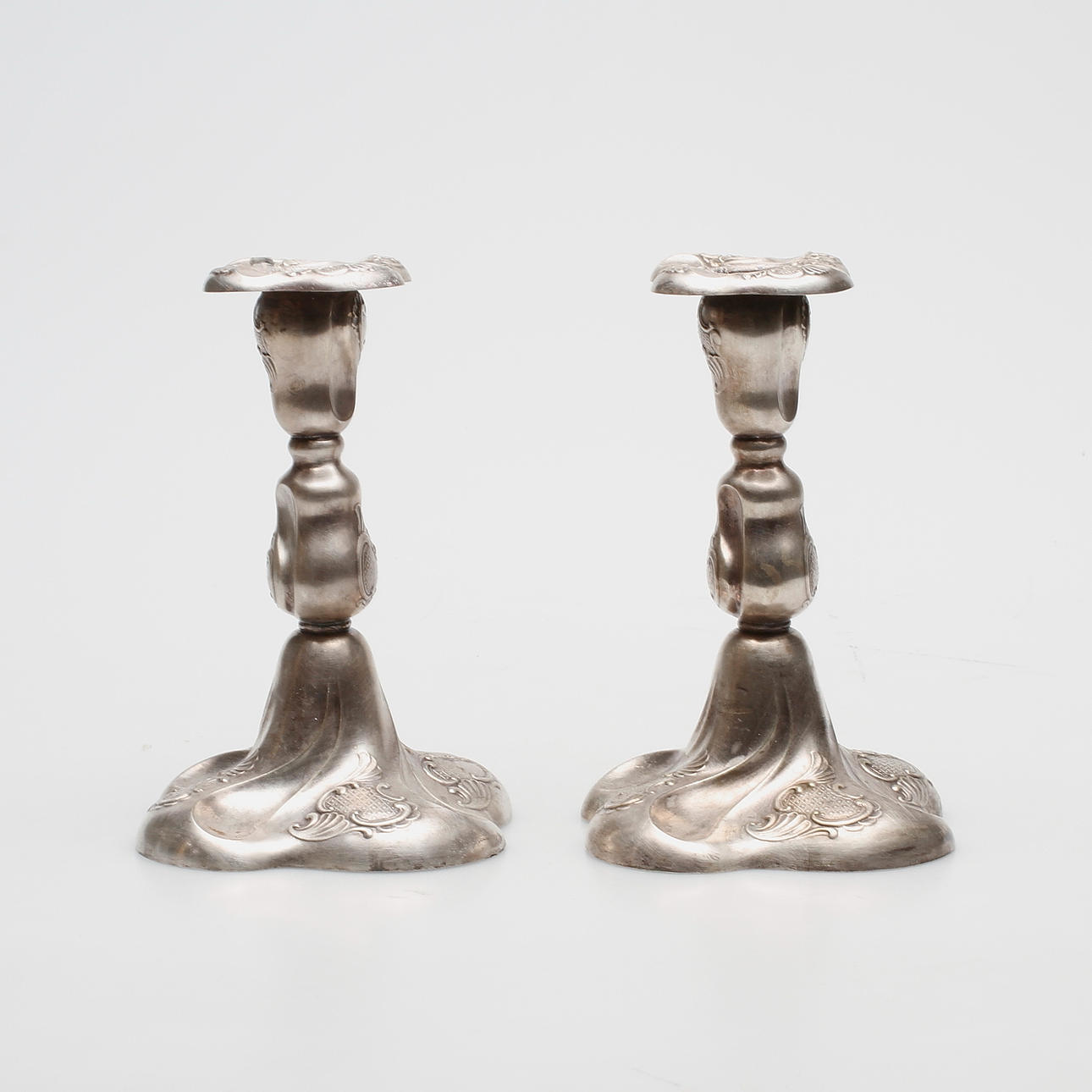 SILVERLJUSSTAKAR, 1 par, Thorvald Marthinsen, Norge.