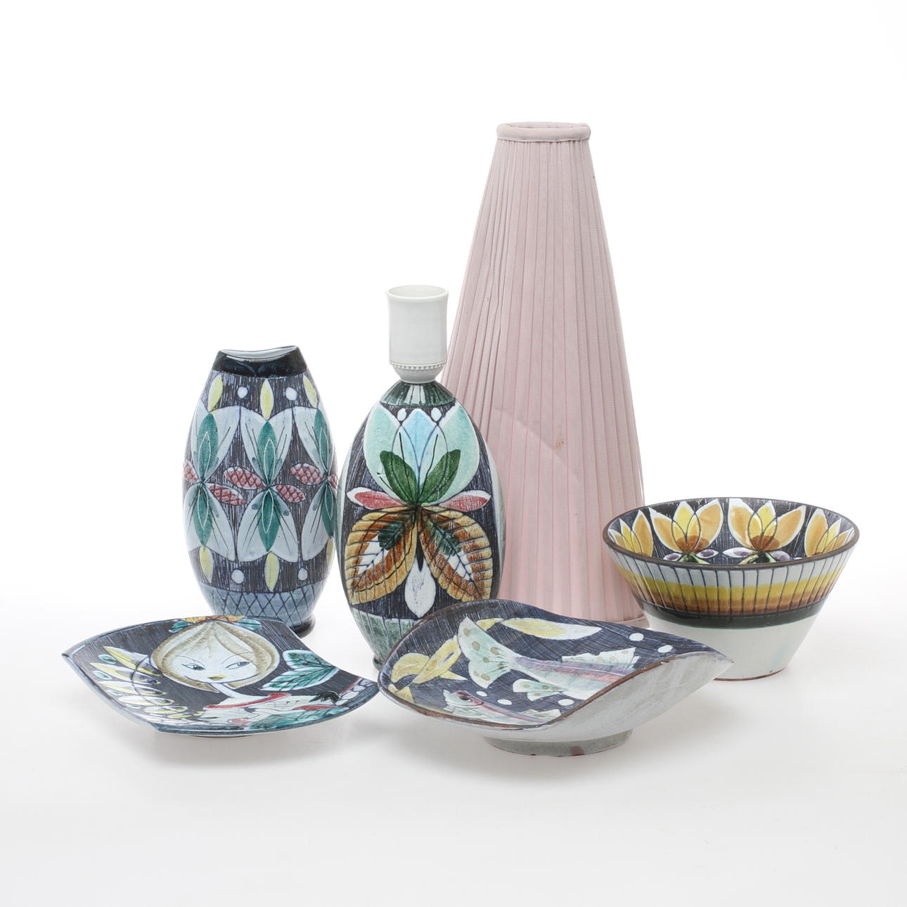 PARTI KERAMIK, 5 delar, Tilgmans.