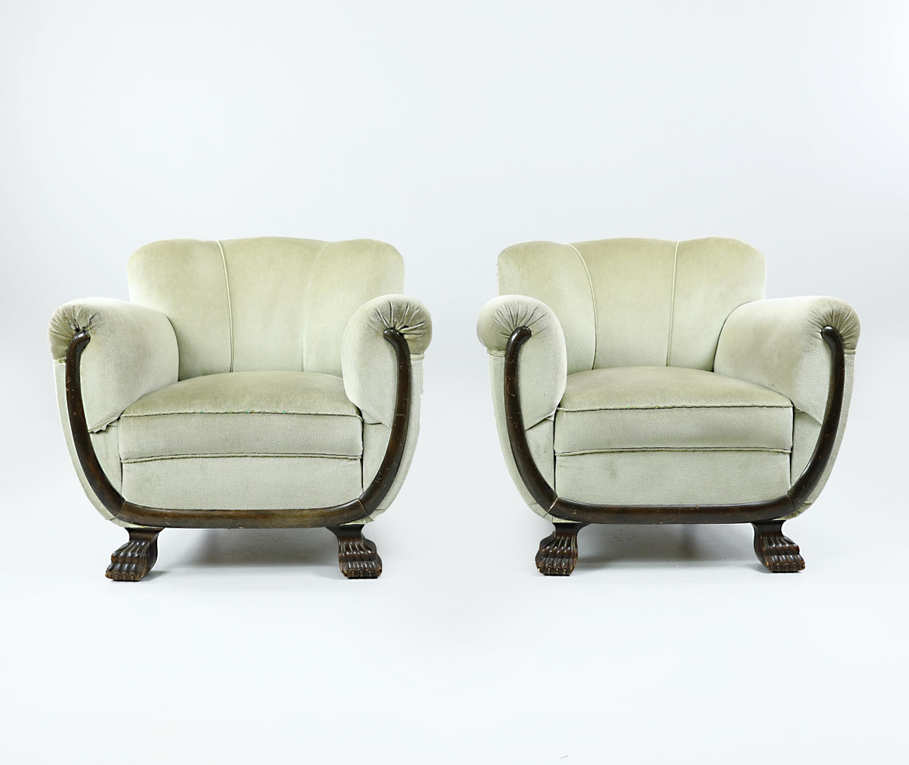 ARMCHAIRS, a pair, Swedish Grace, 1920s/30s.