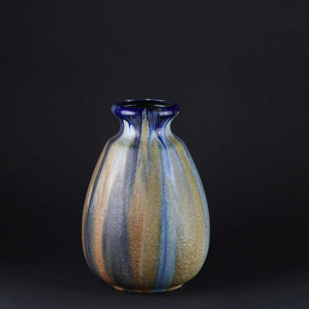 VAS, pottery, probably Denmark, indistinct signature.