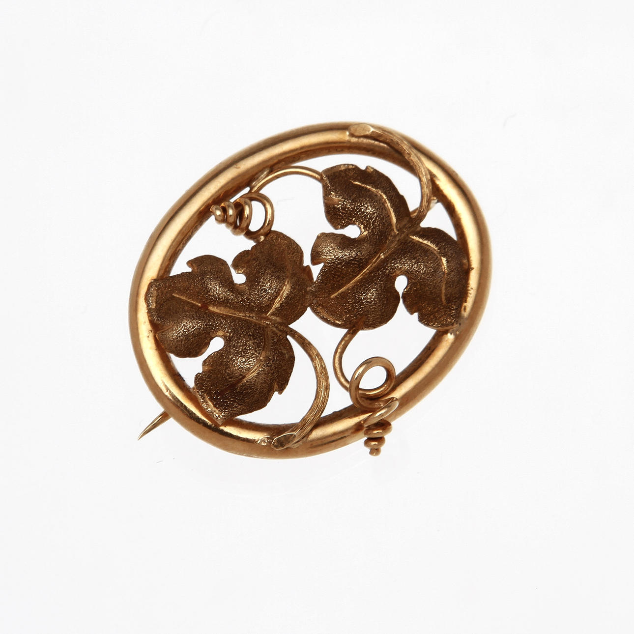 BROSCH, 18 k, Göteborg 1944, ca 4,1 gram.