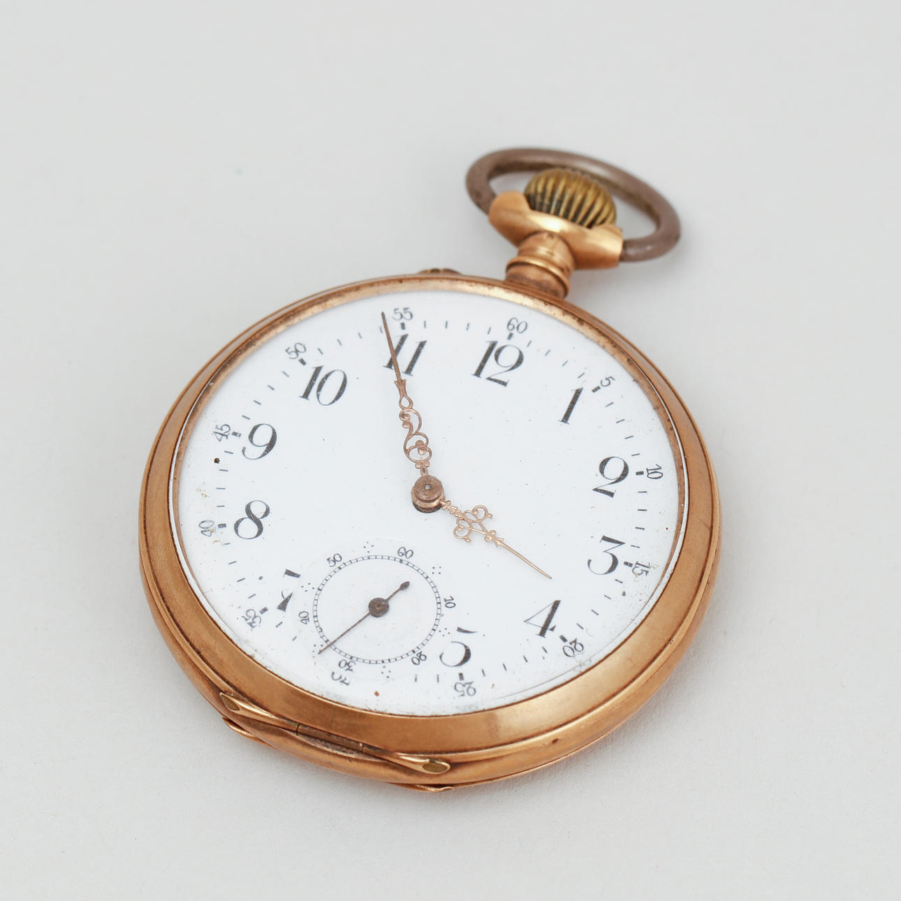 FICKUR, 14k guld. Totalvikt ca 88 gram.