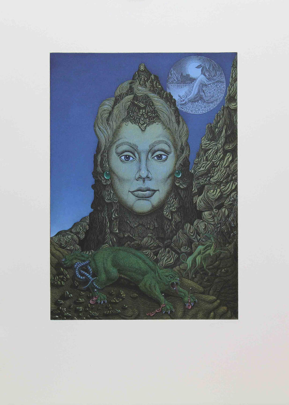 Parti konst (4). Div. tekniker. Bl.a. Jörgen Boberg och Wojciech Pakowsky.