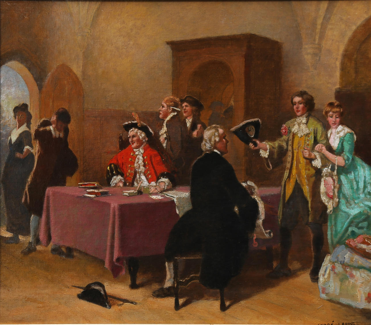 ANDRÉ LAPINE. "Avioliittolupa".