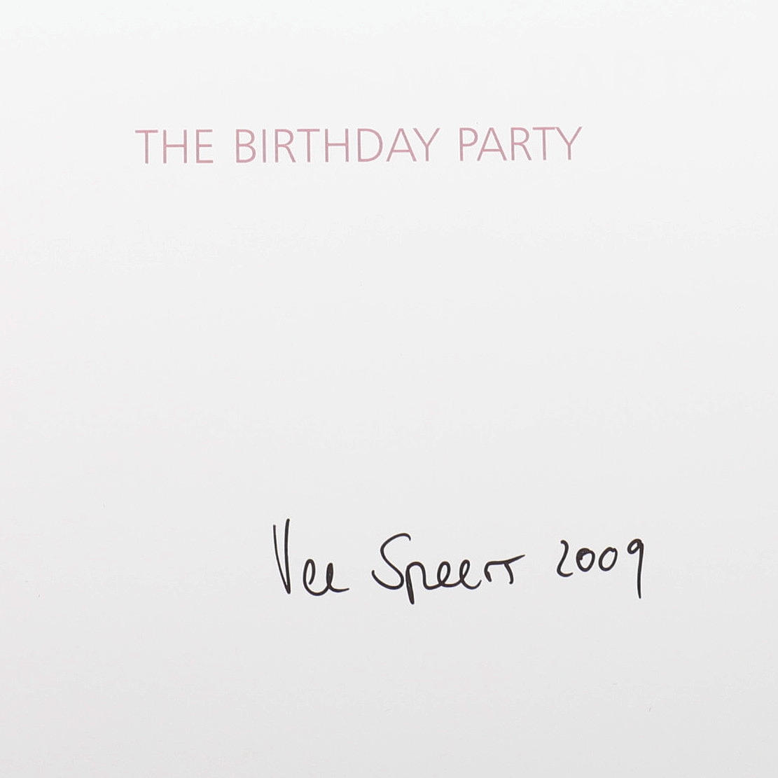 PHOTO. SIGNED COPY OF AUSTRALIAN ART PHOTOGRAPHER VEE SPEERS THE