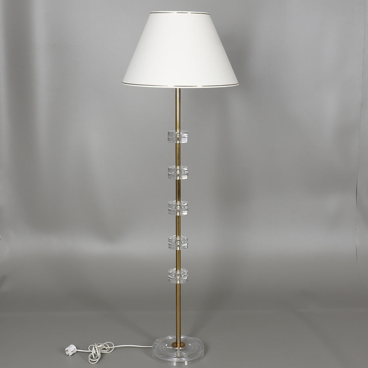 GOLVLAMPA, "RD 1990", Carl Fagerlund, Orrefors, 1960/1970-tal.