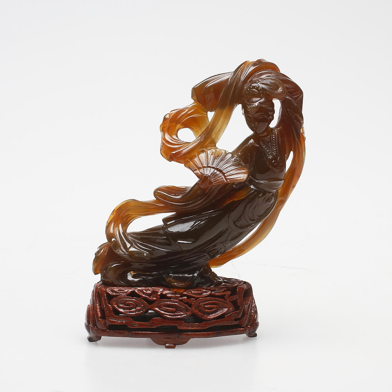 FIGURIN, agat, Kina, 1900-tal.