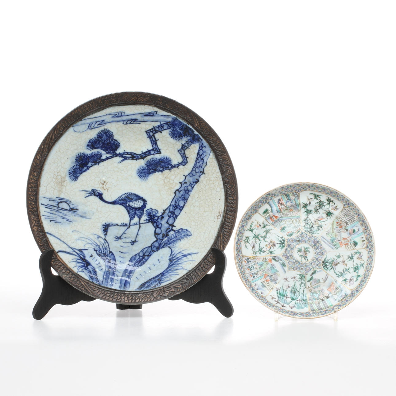 FAT, 2 st, porslin, Kina.