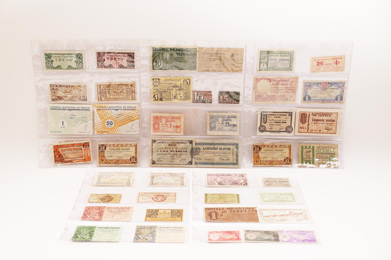 SEDELSAMLING, 42, olika städer i Katalonien.