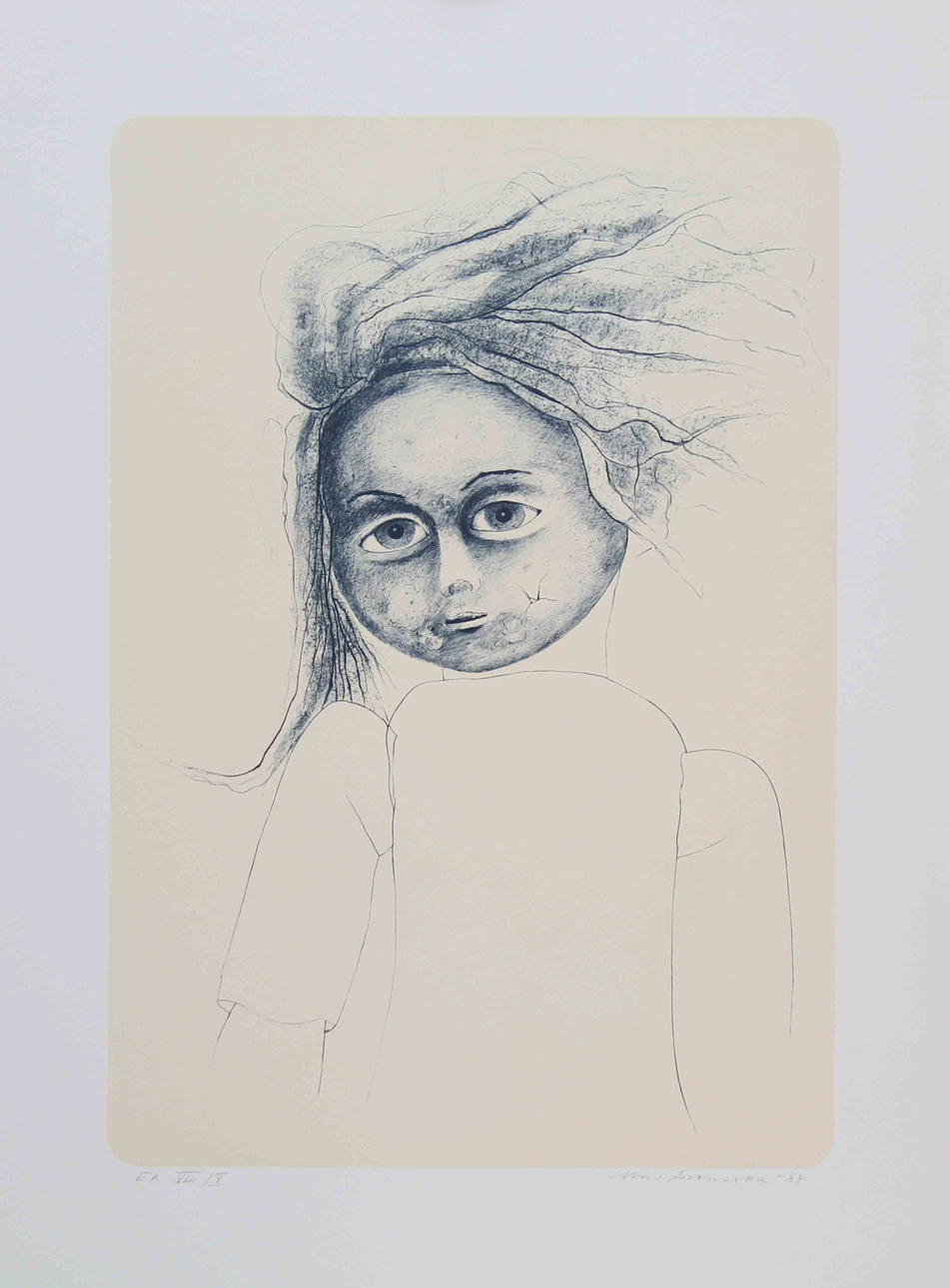 Parti konst (25). Div. tekniker. Bl.a. Uno Svensson.