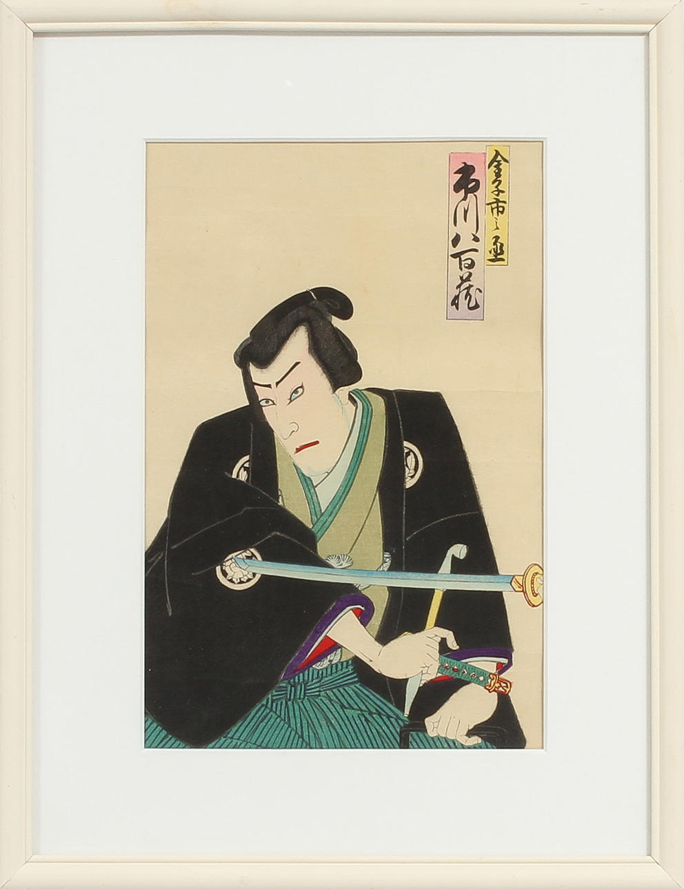 TRÄSNITT, 5 st, Japan, 1800-tal.