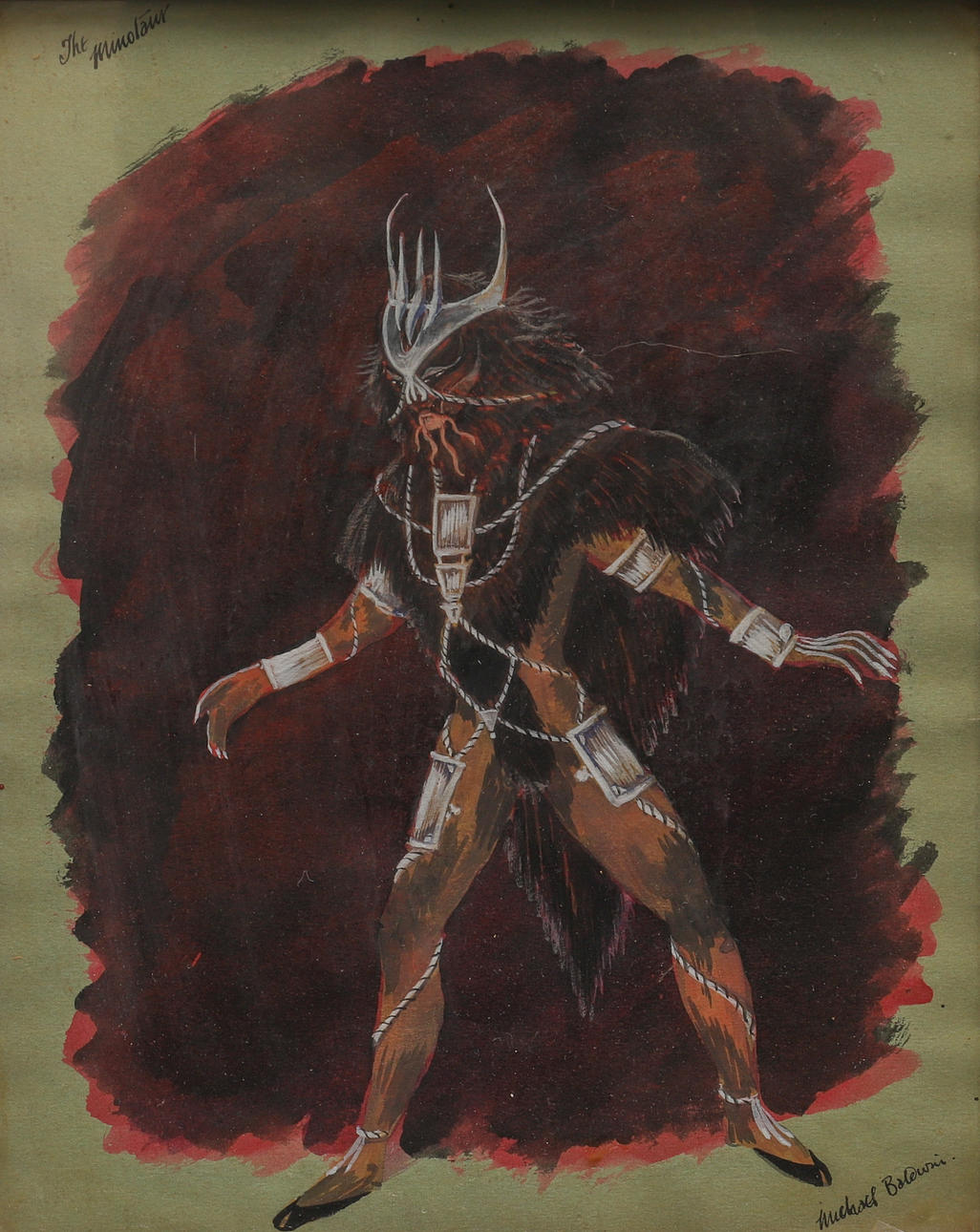 MICHAEL BALDWIN (D.2014). THE MINOTAUR.