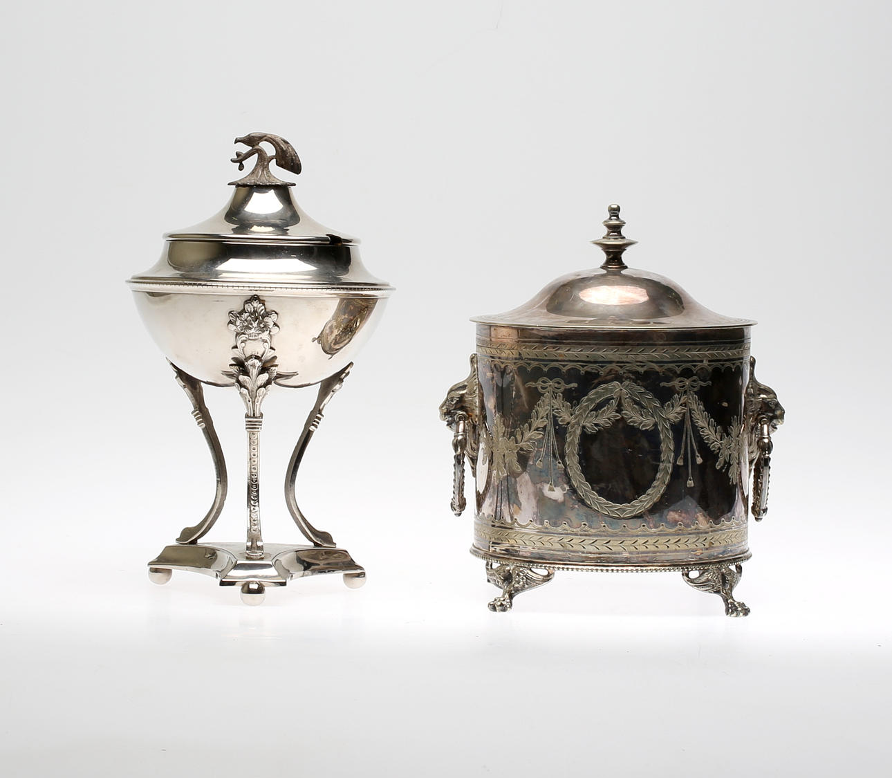 NYSILVERFÖREMÅL, 2 st.