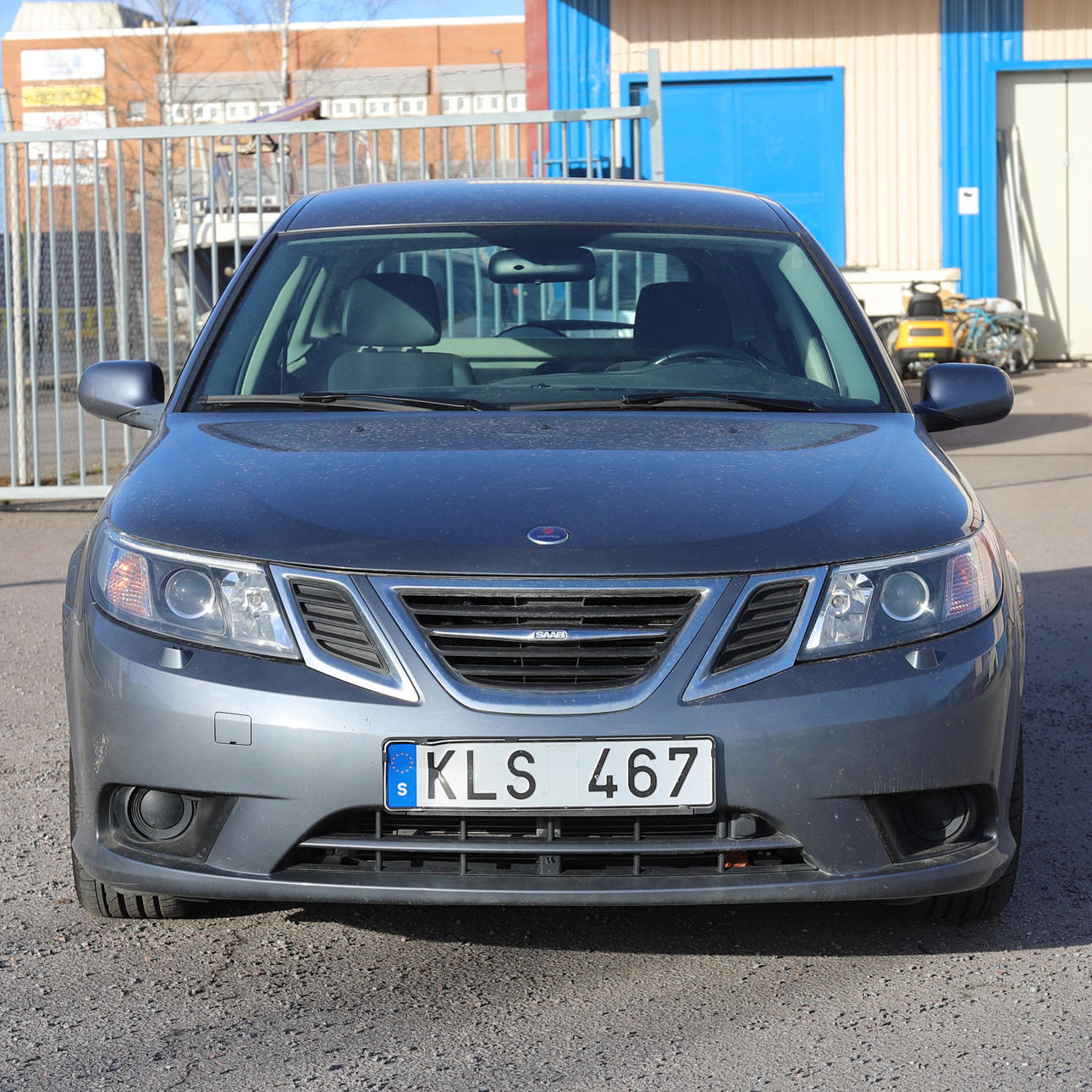 CAR. Saab 9-3 station wagon, 2009.