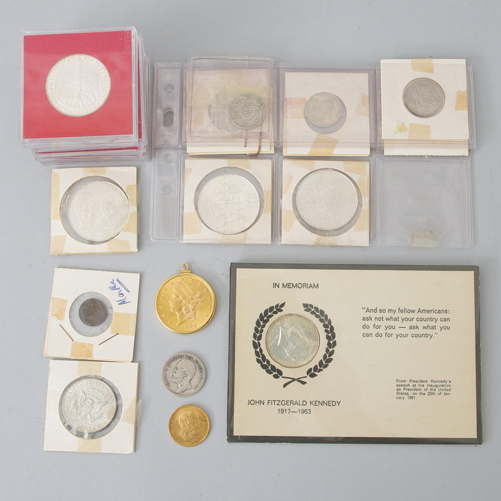 20 KR MYNT, 1874, 50-DOLLARS HÄNGE M. M.