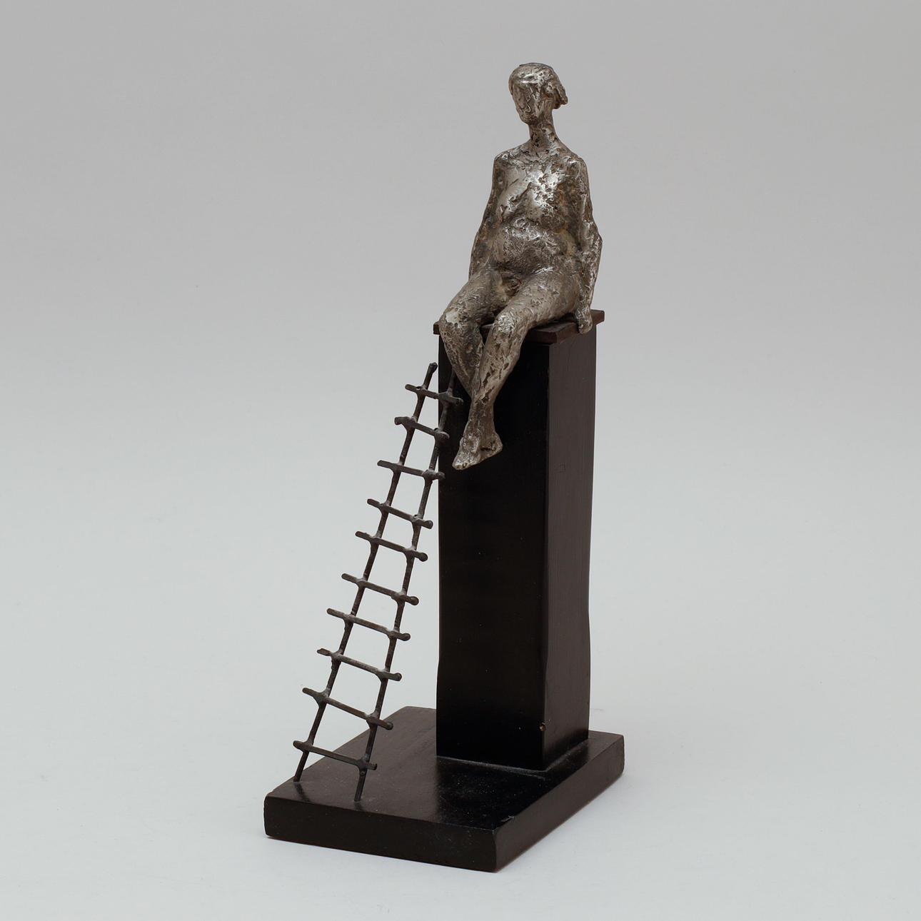 BERTIL LENGSTRAND. "Finally" sculpture, signed and numbered 4/10.