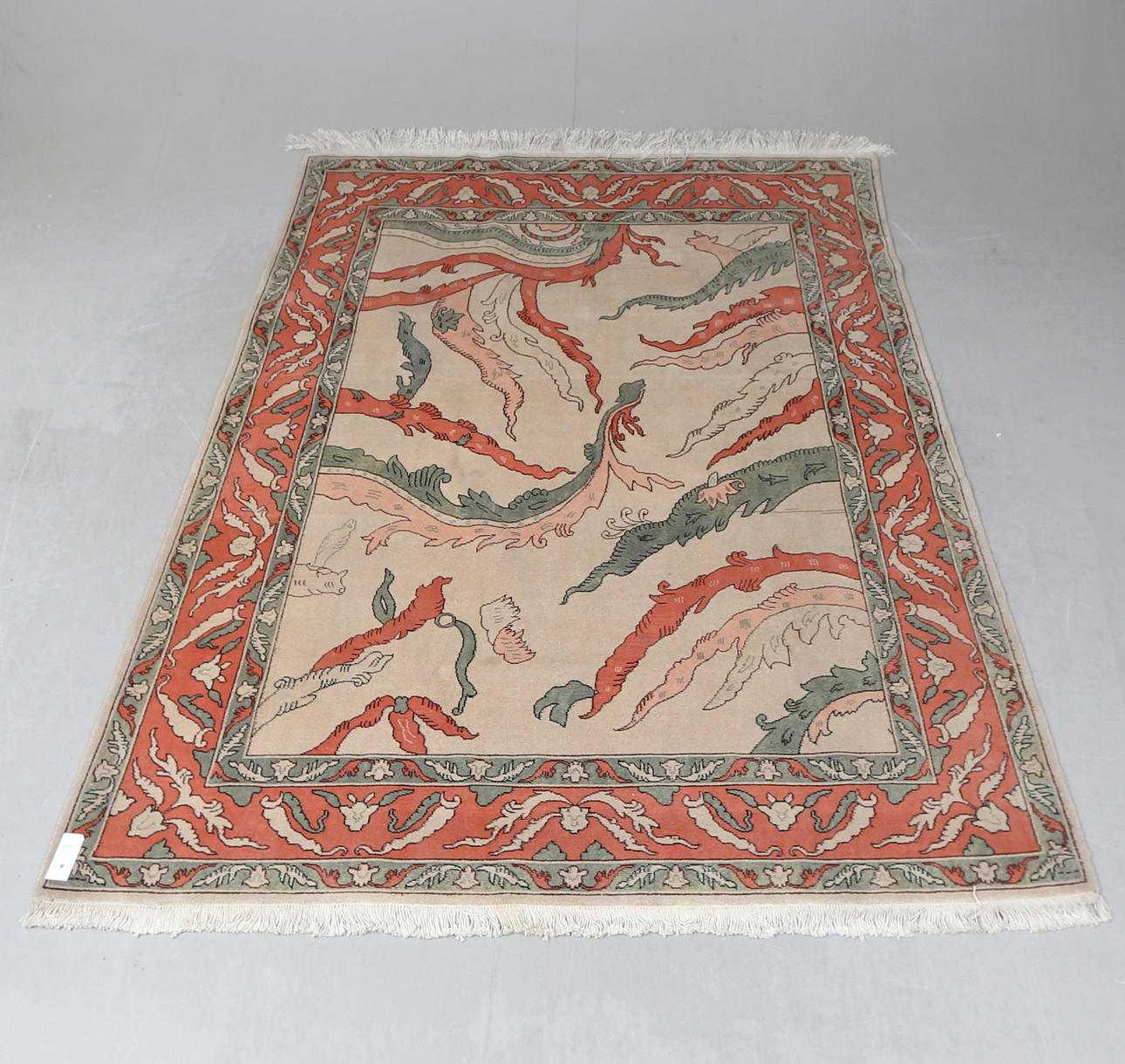 CARPET, Ardabil, modern design, approx. 245x196 cm.