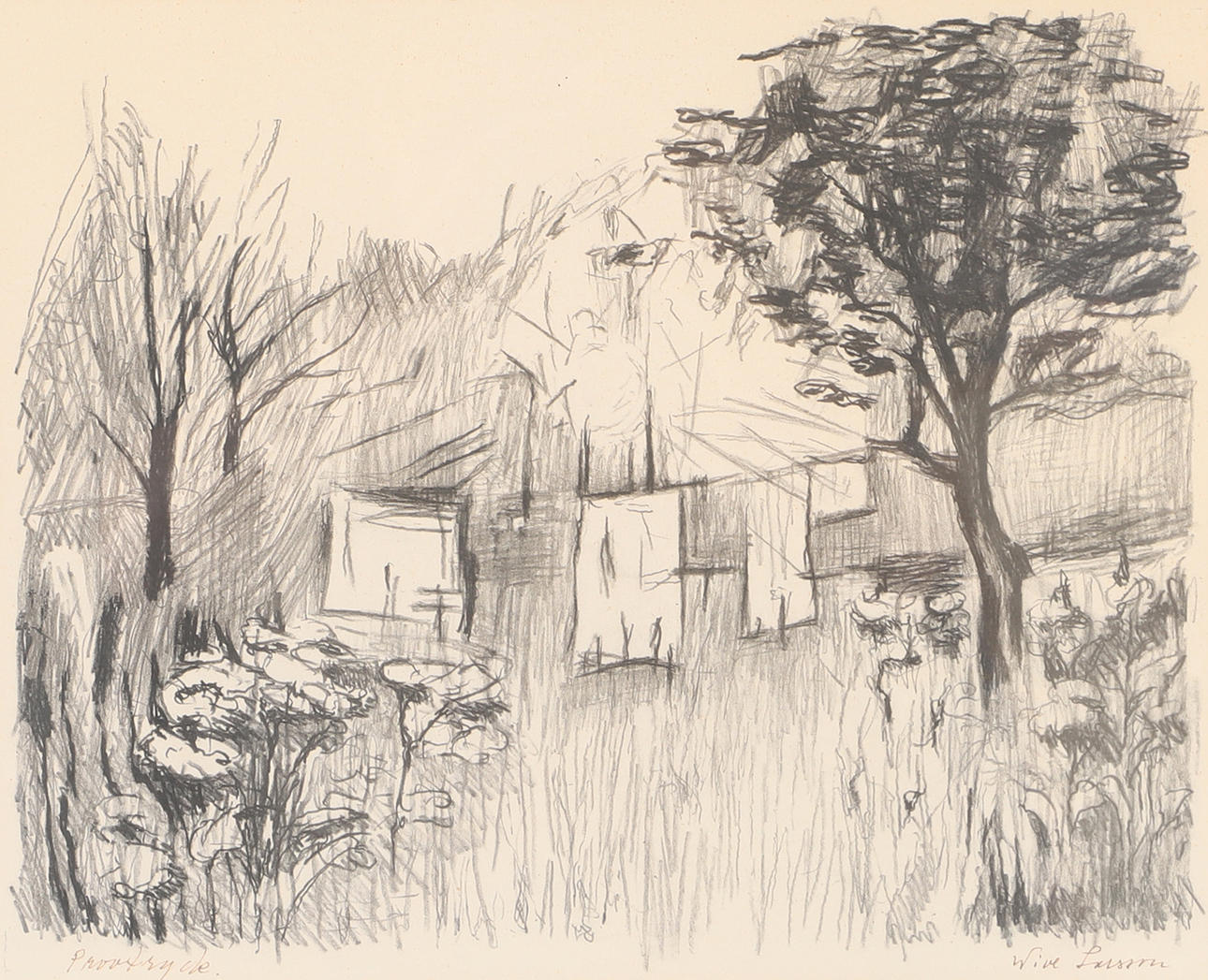 wive-larsson-landskap-litografi-signerad-konst-grafik-auctionet