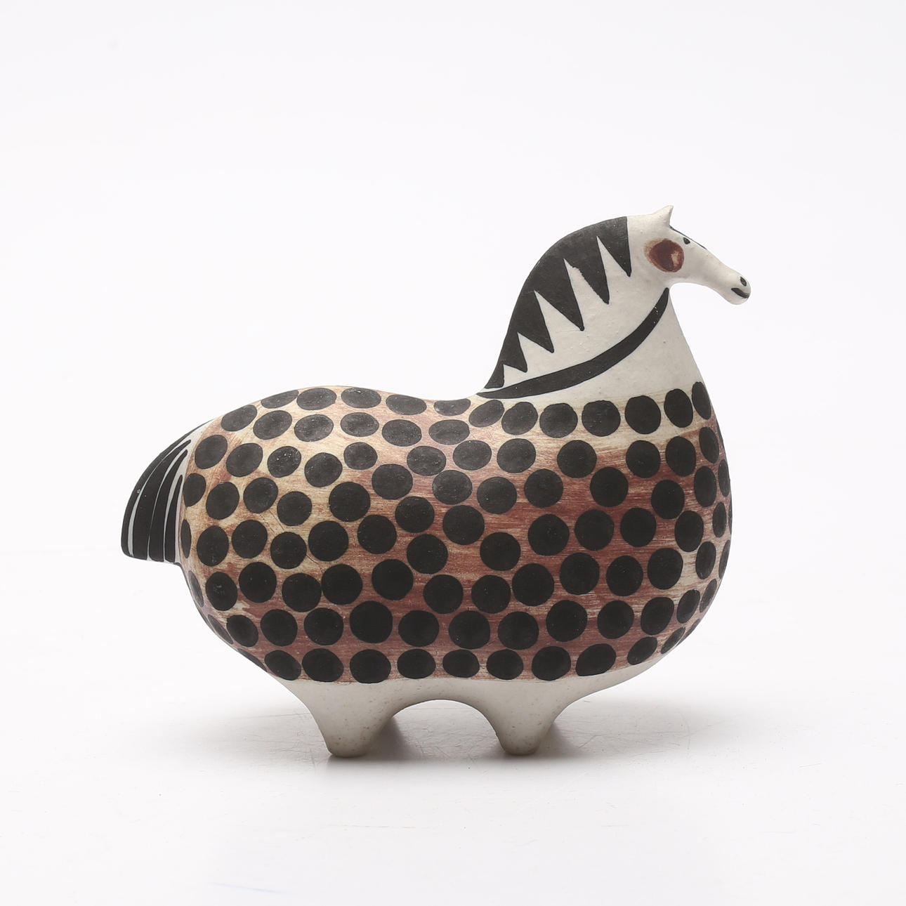 STIG LINDBERG. "Runner", figurine, Gustavsberg, stoneware.